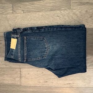 Denim Forum Women's High Rise Jeans - Dark Blue 90s Marlo hi-rise baggy